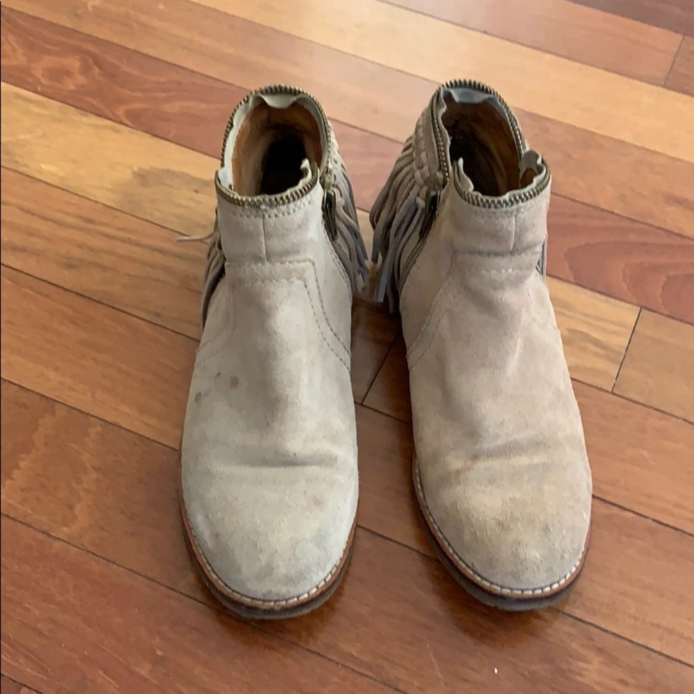 Suede Booties - Picture 2 of 3